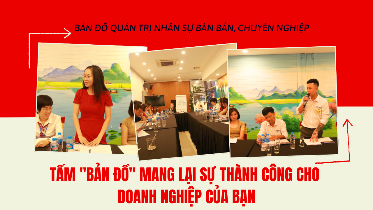 "Bản đồ quản trị nhân sự bài bản, chuyên nghiệp" - Tấm "bản đồ" mang lại sự thành công cho doanh nghiệp của bạn